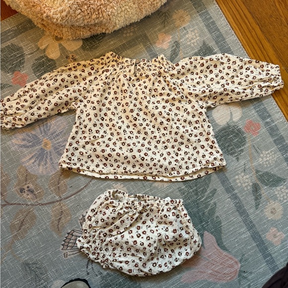 Rylee + Cru Quincy Blouse Set |Spice Floral - Picture 12 of 12